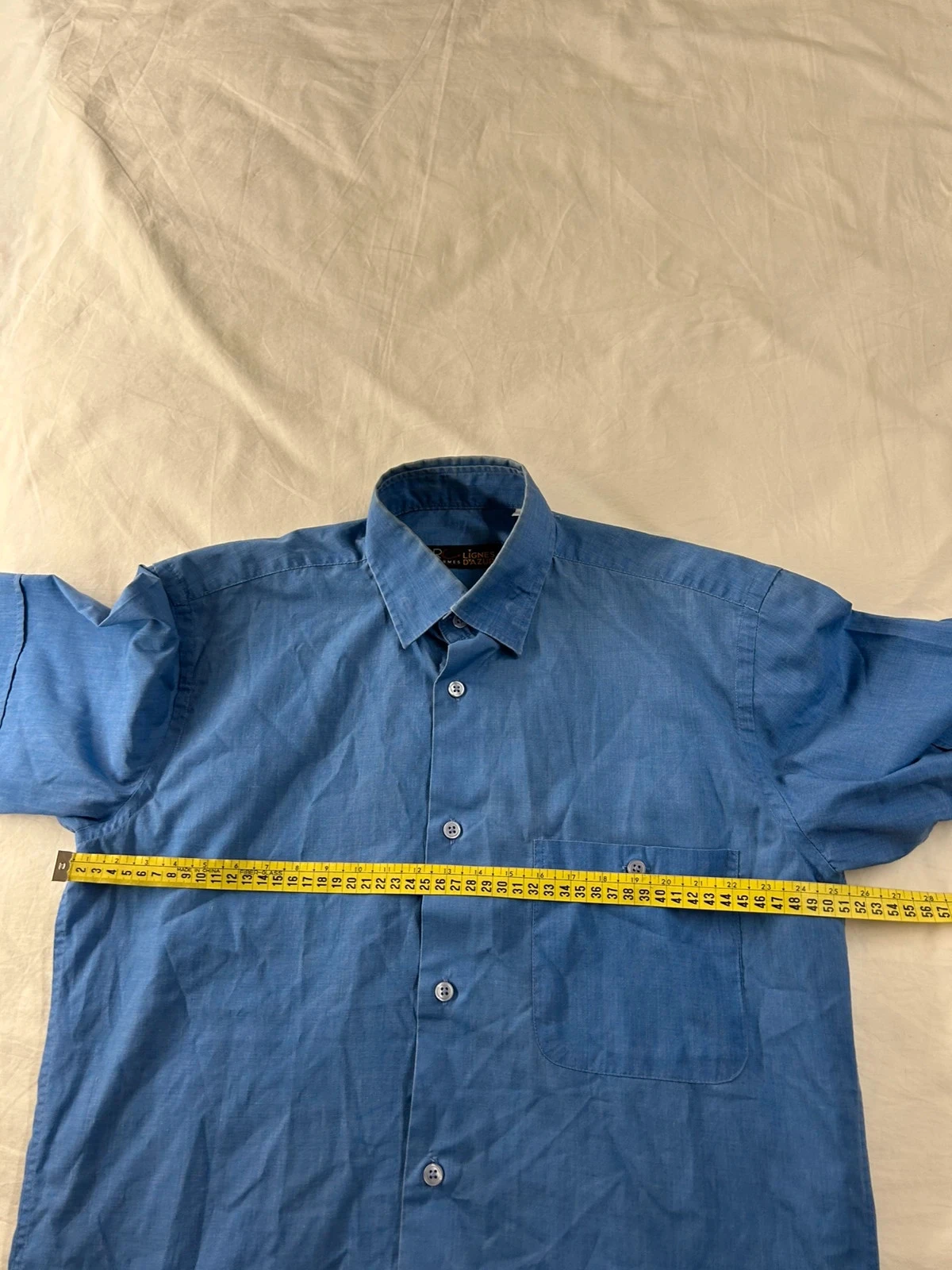 Camisa azul arco uniformes lignes d’azur – photo 11